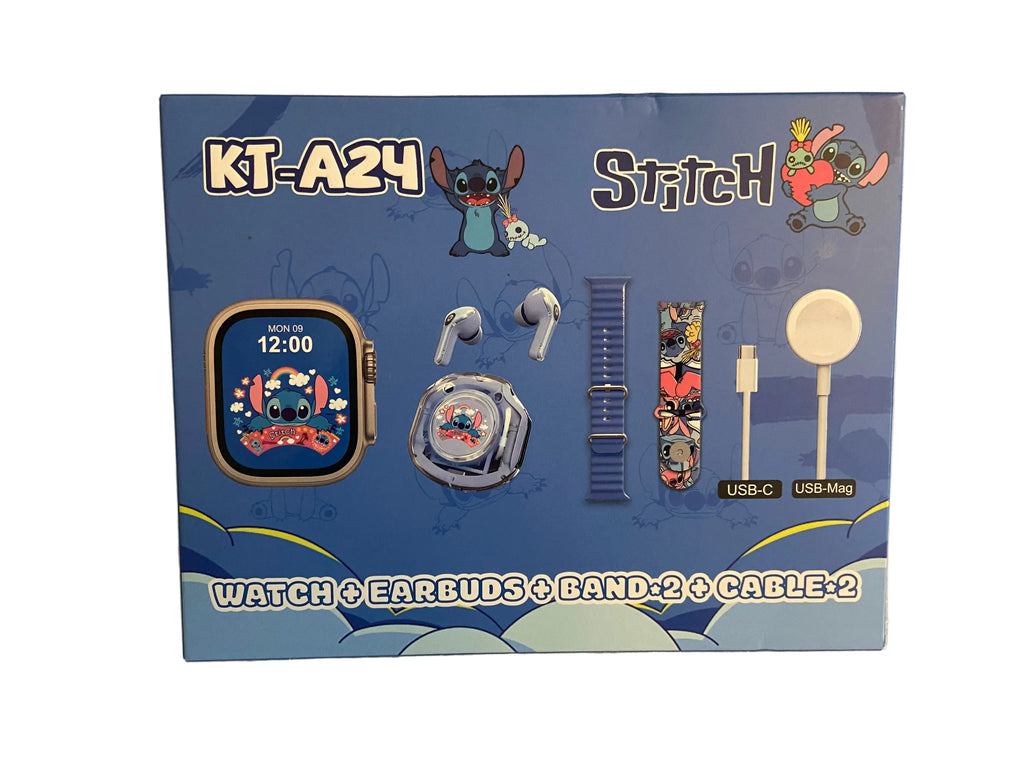 STITCH KT-A24 WATCH, EARBUD SET