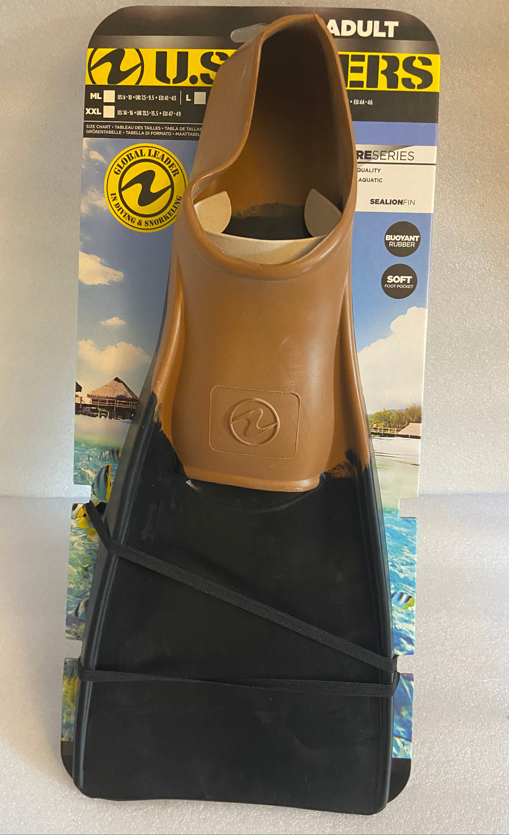 U.S. DIVERS EXPLORER SERIES SEALION FINS (ADULT XL)