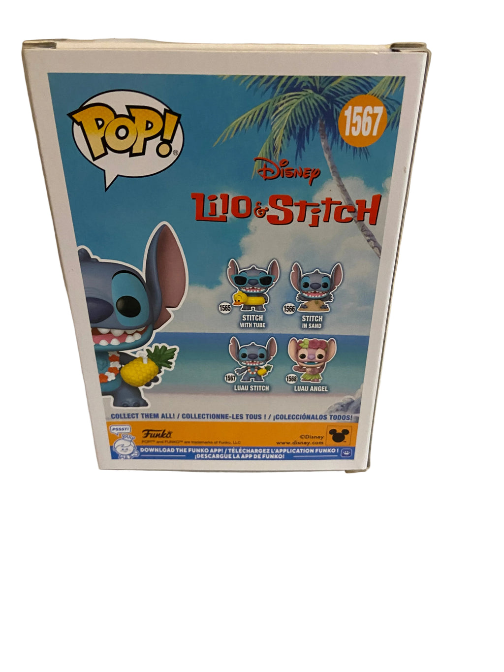 Funko Pop! Disney Lilo Luau Stitch # 1567