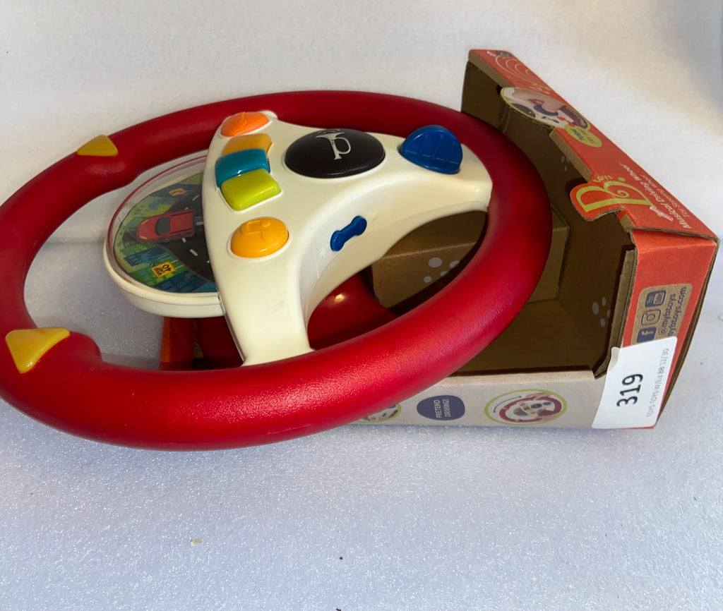 B TOYS MUSICAL DRIVING WHEEL
