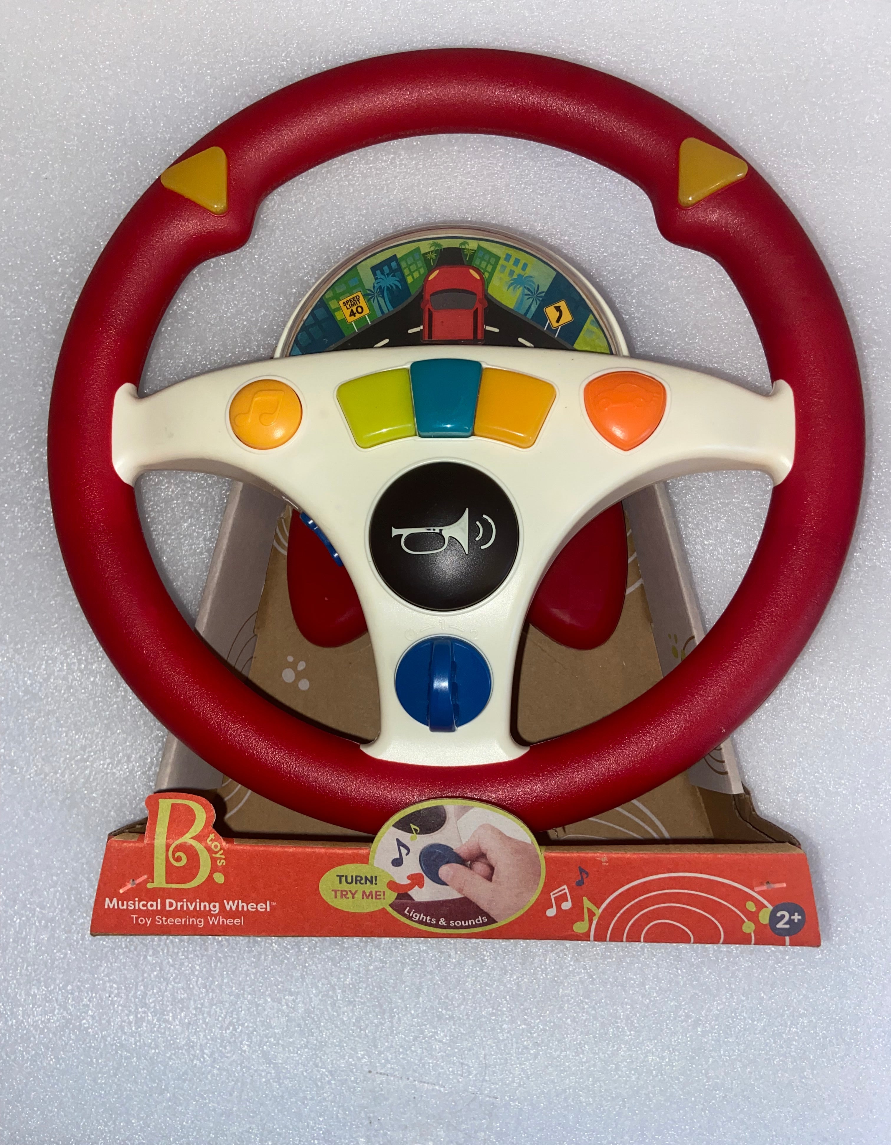 B TOYS MUSICAL DRIVING WHEEL