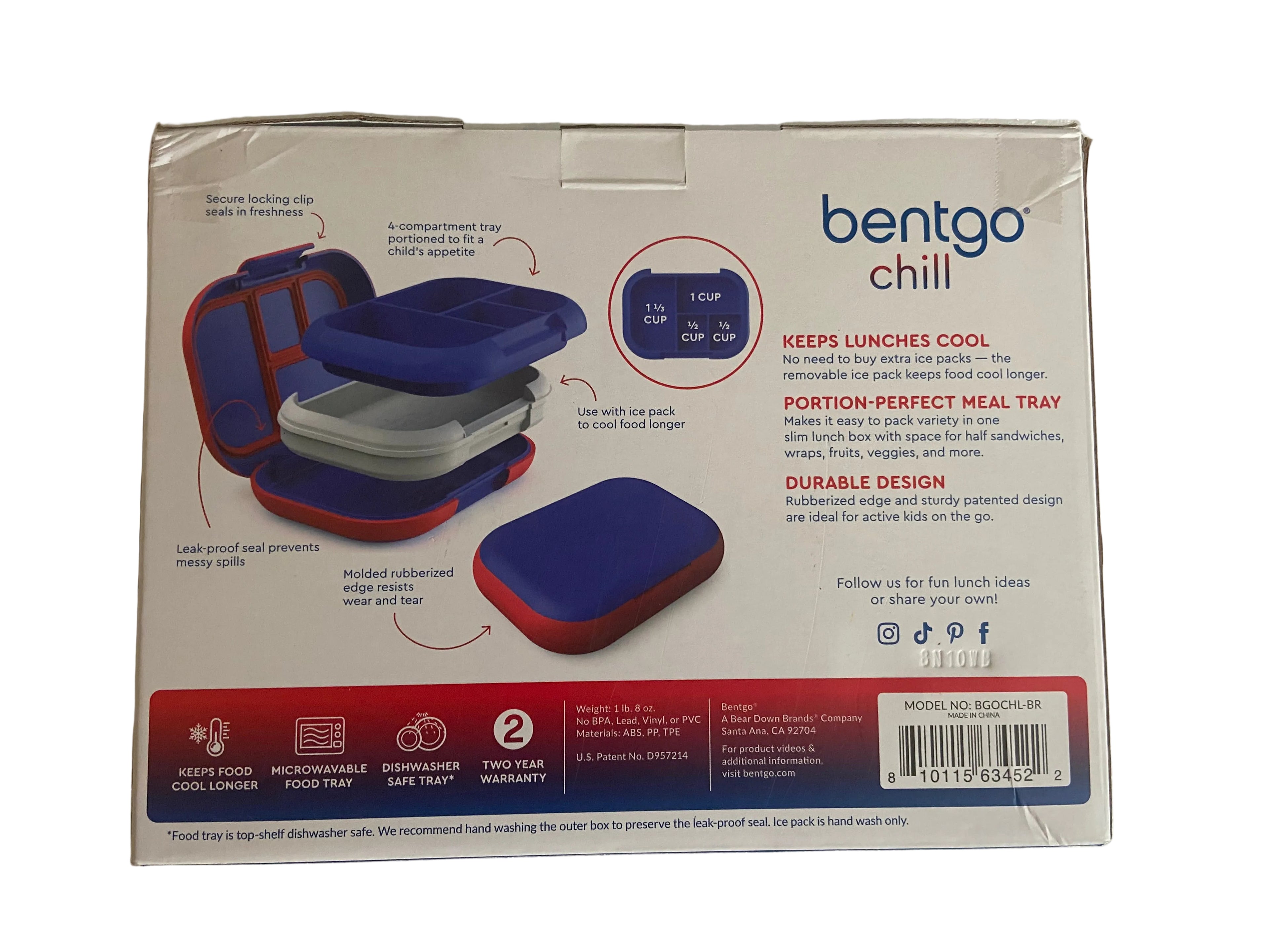 Bentgo Kids Chill Leak-Proof Lunch Box