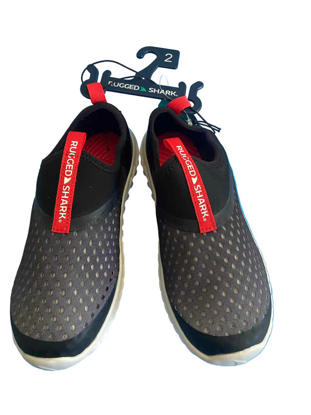 RUGGED SHART AQUAFLO WATER SHOES (SIZE 2)