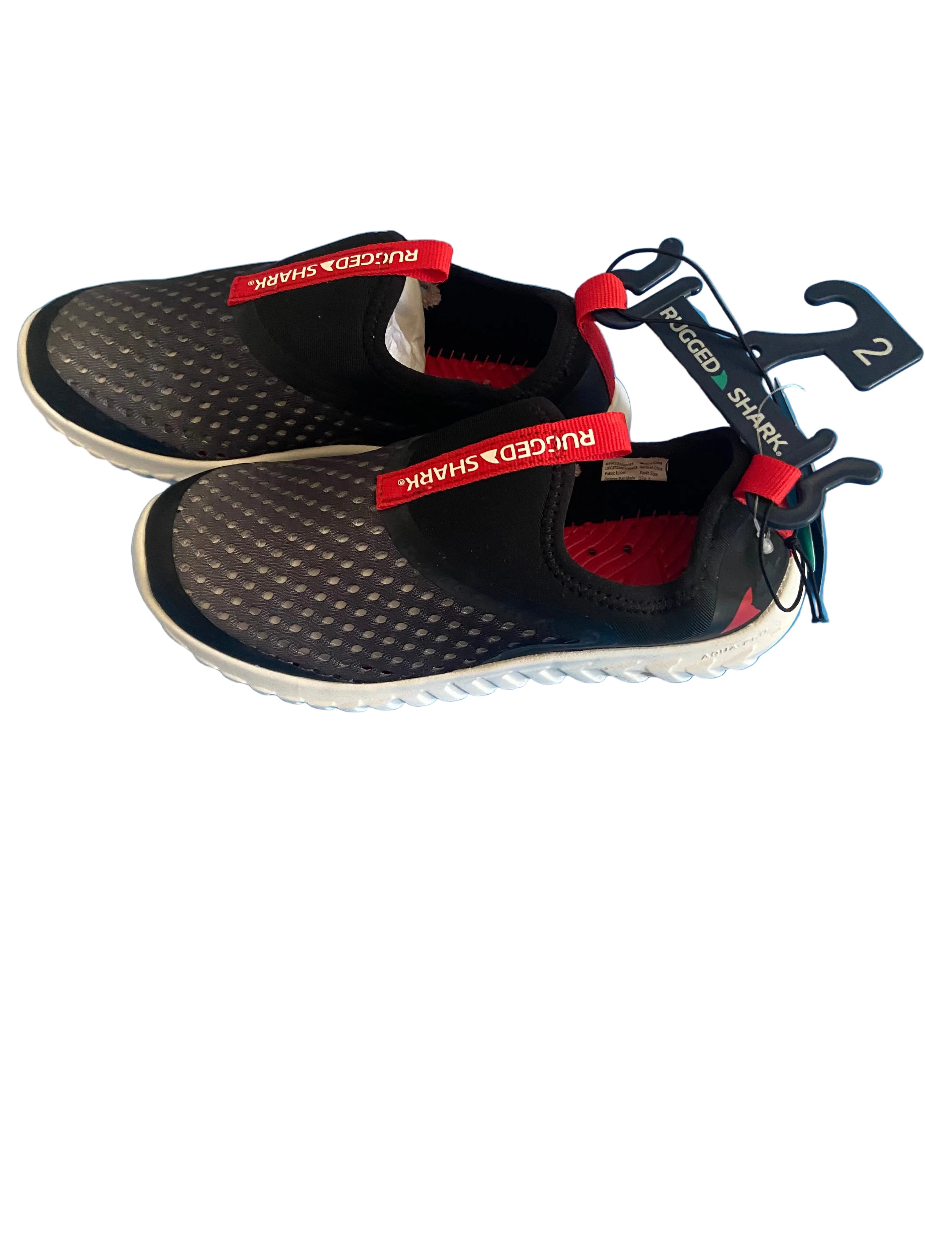 RUGGED SHART AQUAFLO WATER SHOES (SIZE 2)