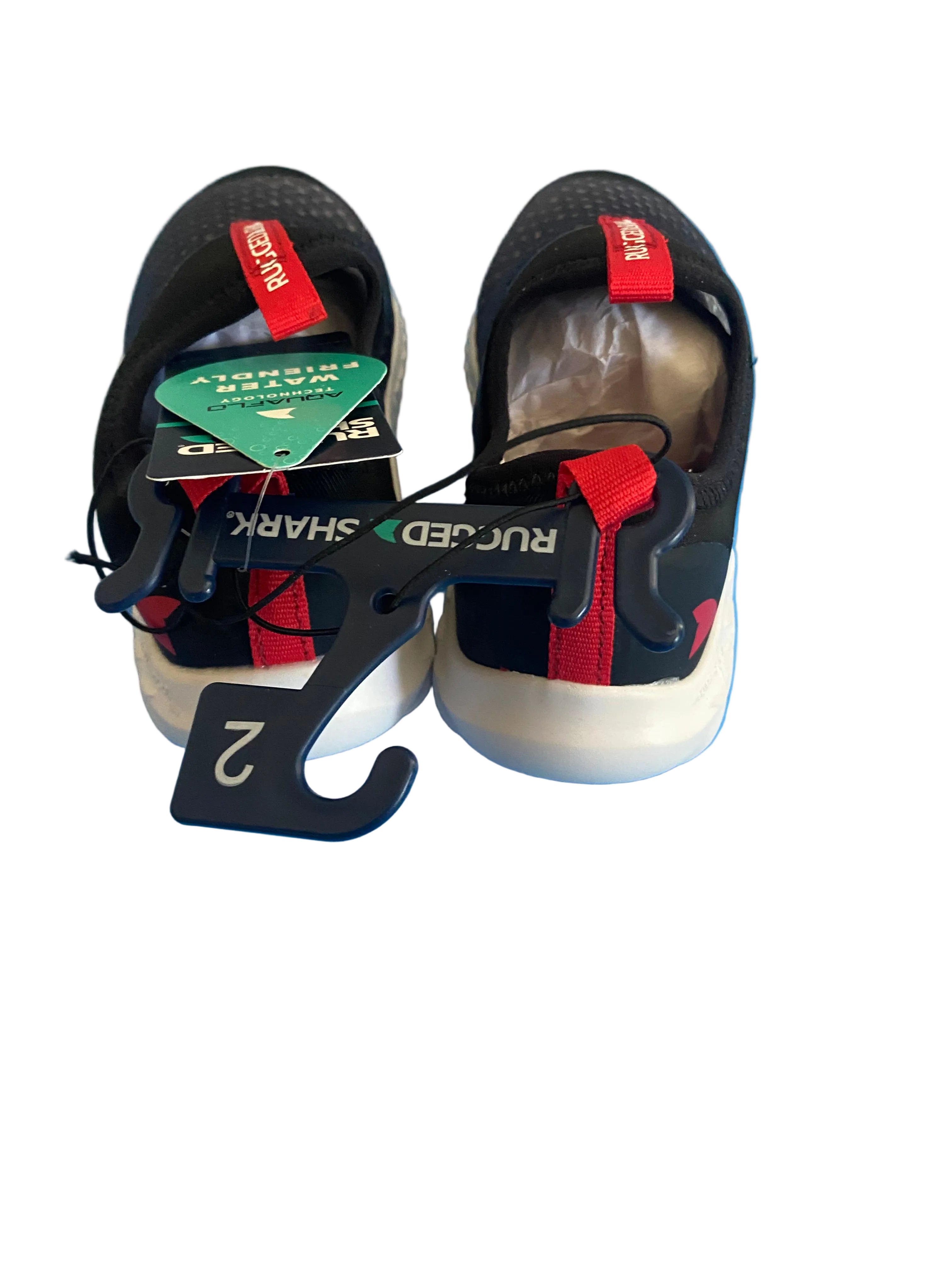 RUGGED SHART AQUAFLO WATER SHOES (SIZE 2)