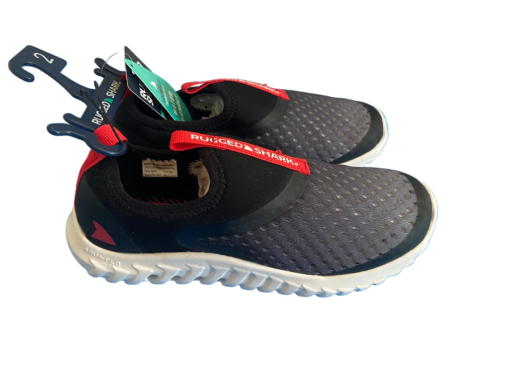 RUGGED SHART AQUAFLO WATER SHOES (SIZE 2)
