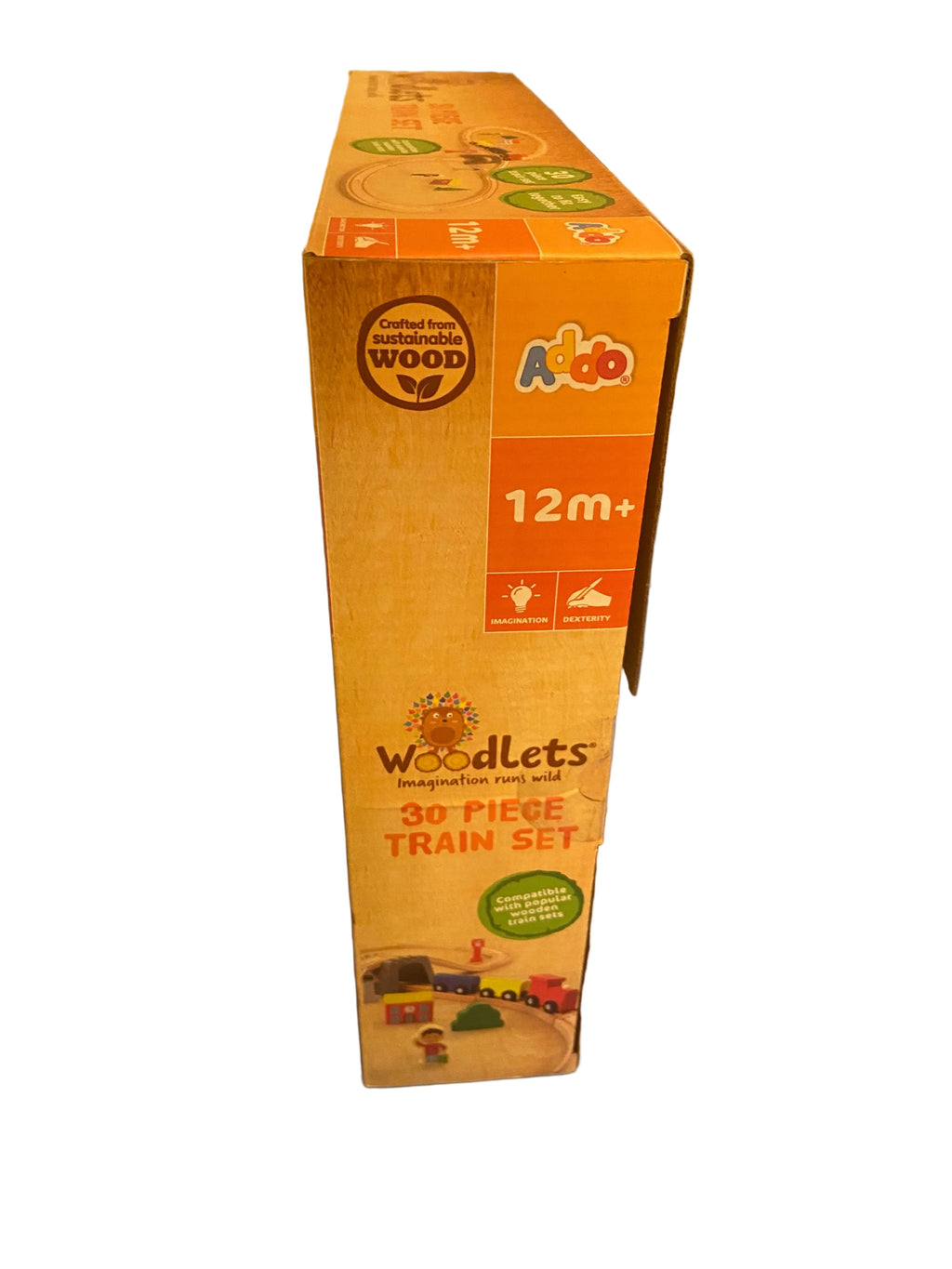 ADDO WOODLETS 30 PIECE TRAIN SET
