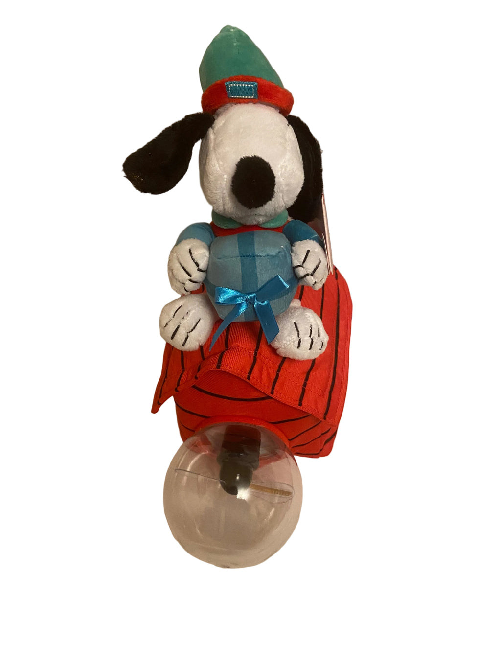 Snoopy Animated Christmas Plush Plays Music Lights Up