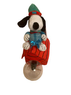 Snoopy Animated Christmas Plush Plays Music Lights Up