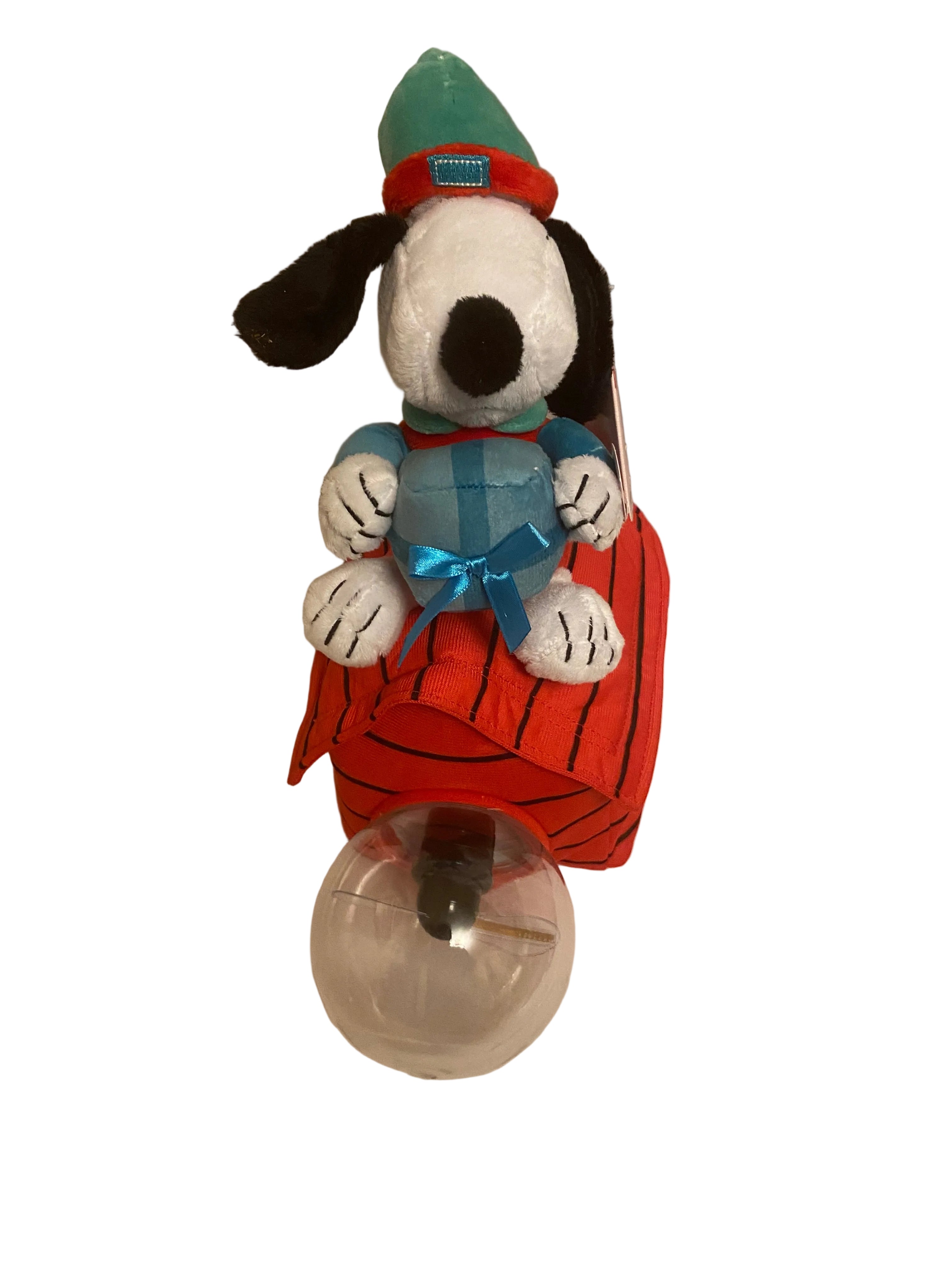 Snoopy Animated Christmas Plush Plays Music Lights Up