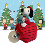 Snoopy Animated Christmas Plush Plays Music Lights Up