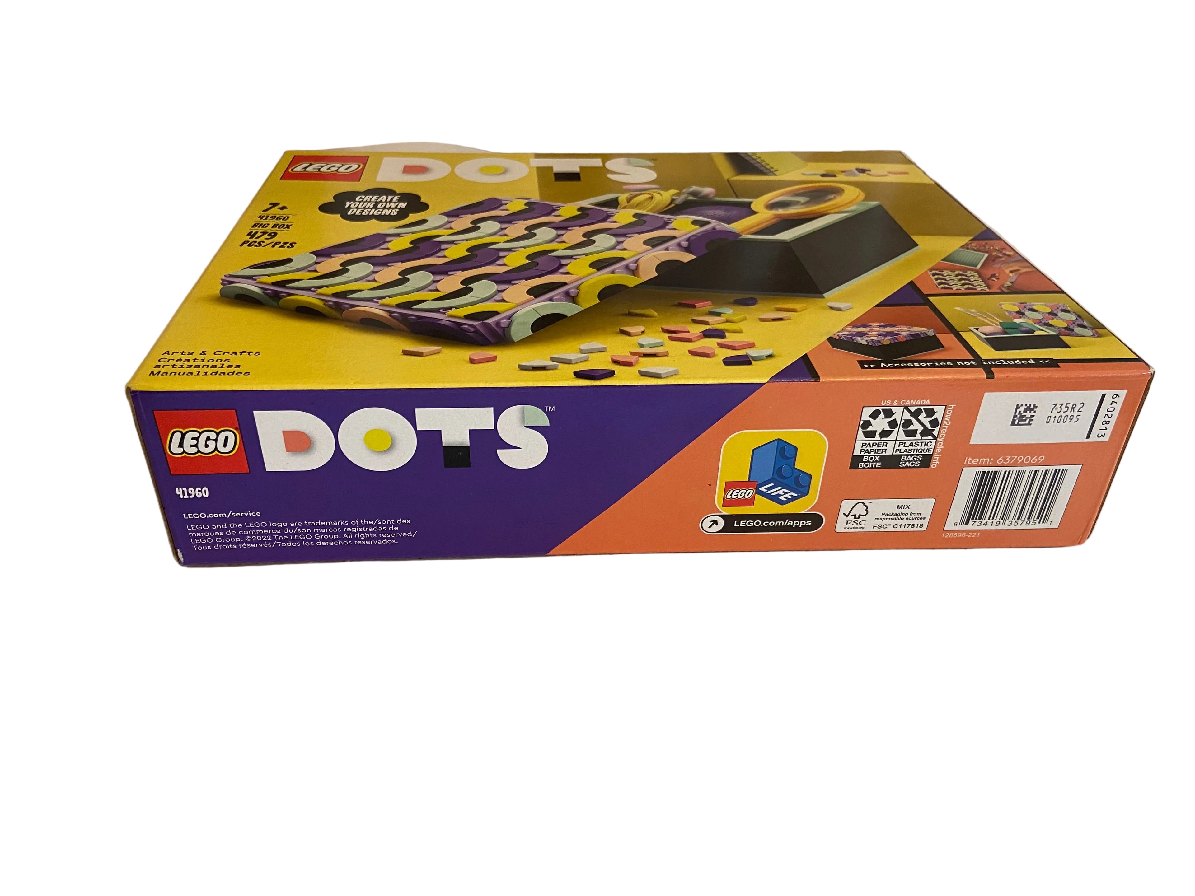LEGO DOTS Storage Box Arts and Crafts Set 41960