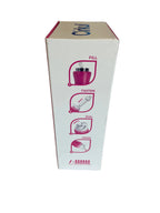 Cirkul  Hot Pink Stainless Steel Water Bottle Starter Kit with Pink Lid and 2 Flavor Cartridges