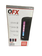 QFX BLUETOOTH SPEAKER BT-15 WITH LED PARTY LIGHTS (RED)