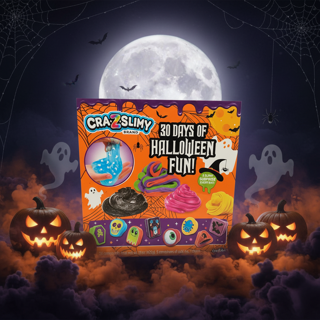 Cra-Z-Slimy 30 Days of Halloween Fun Calendar