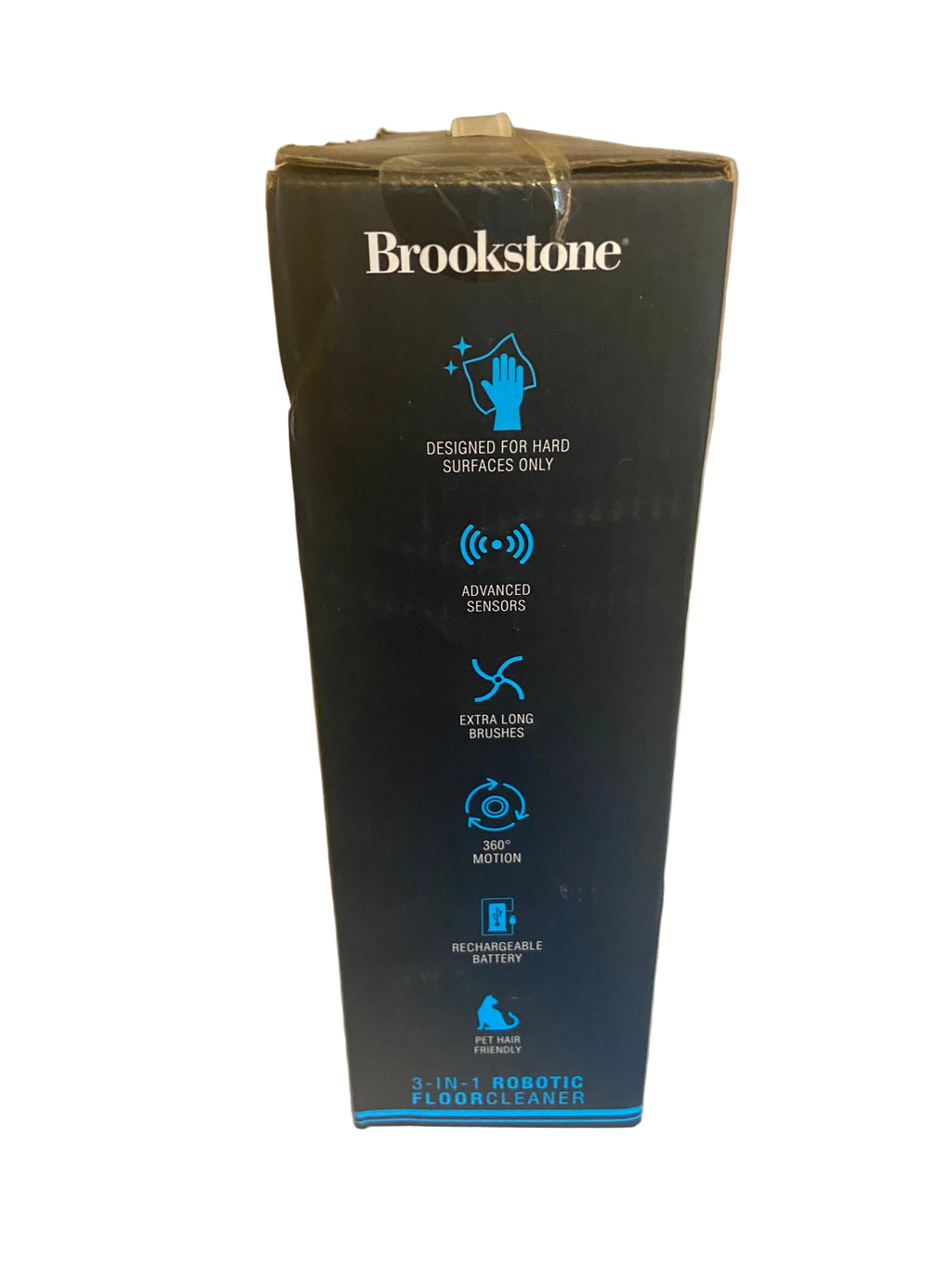 BROOKSTONE 3 IN 1 ROBOTIC FLOOR CLEANER