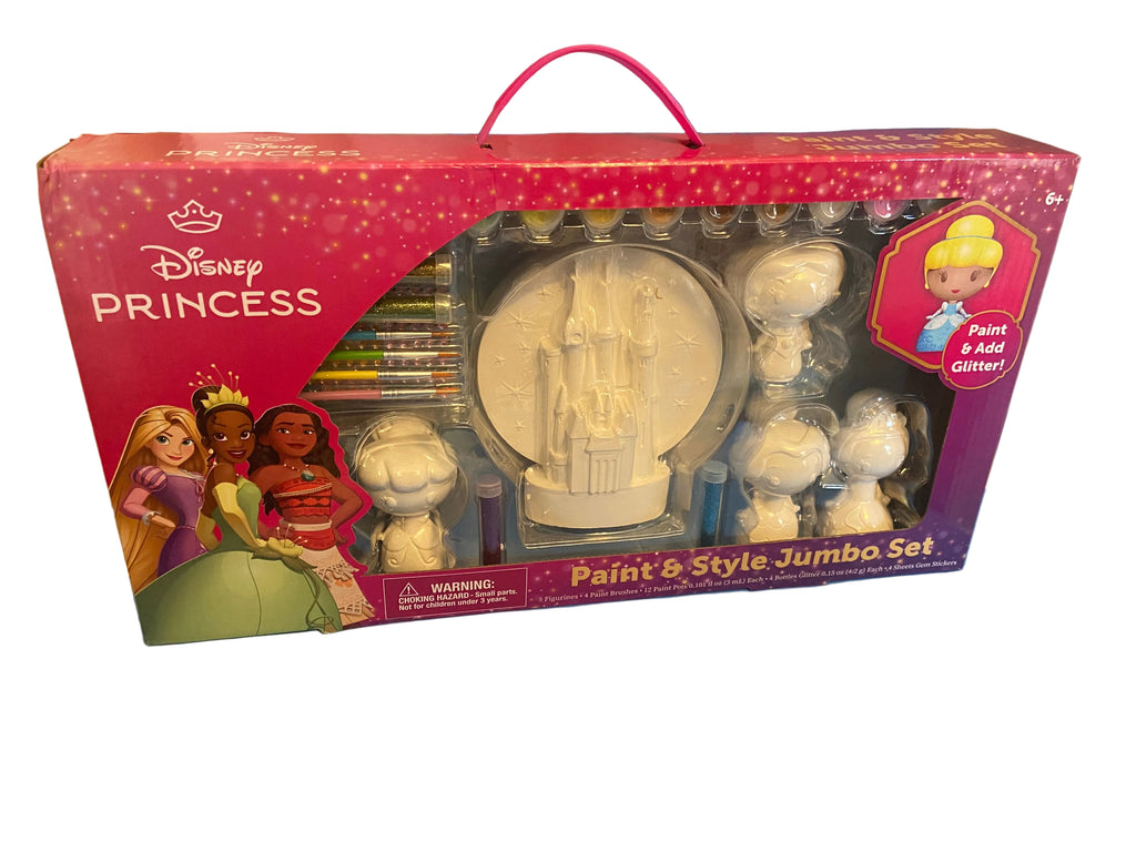 Disney Princess Paint and Style Jumbo Set