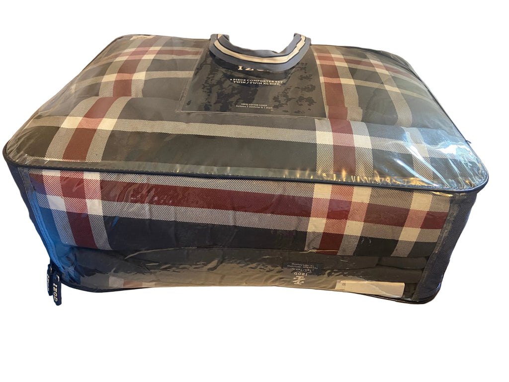 IZOD 2 PIECE COMFORTER SET (TWIN / TWIN XL)