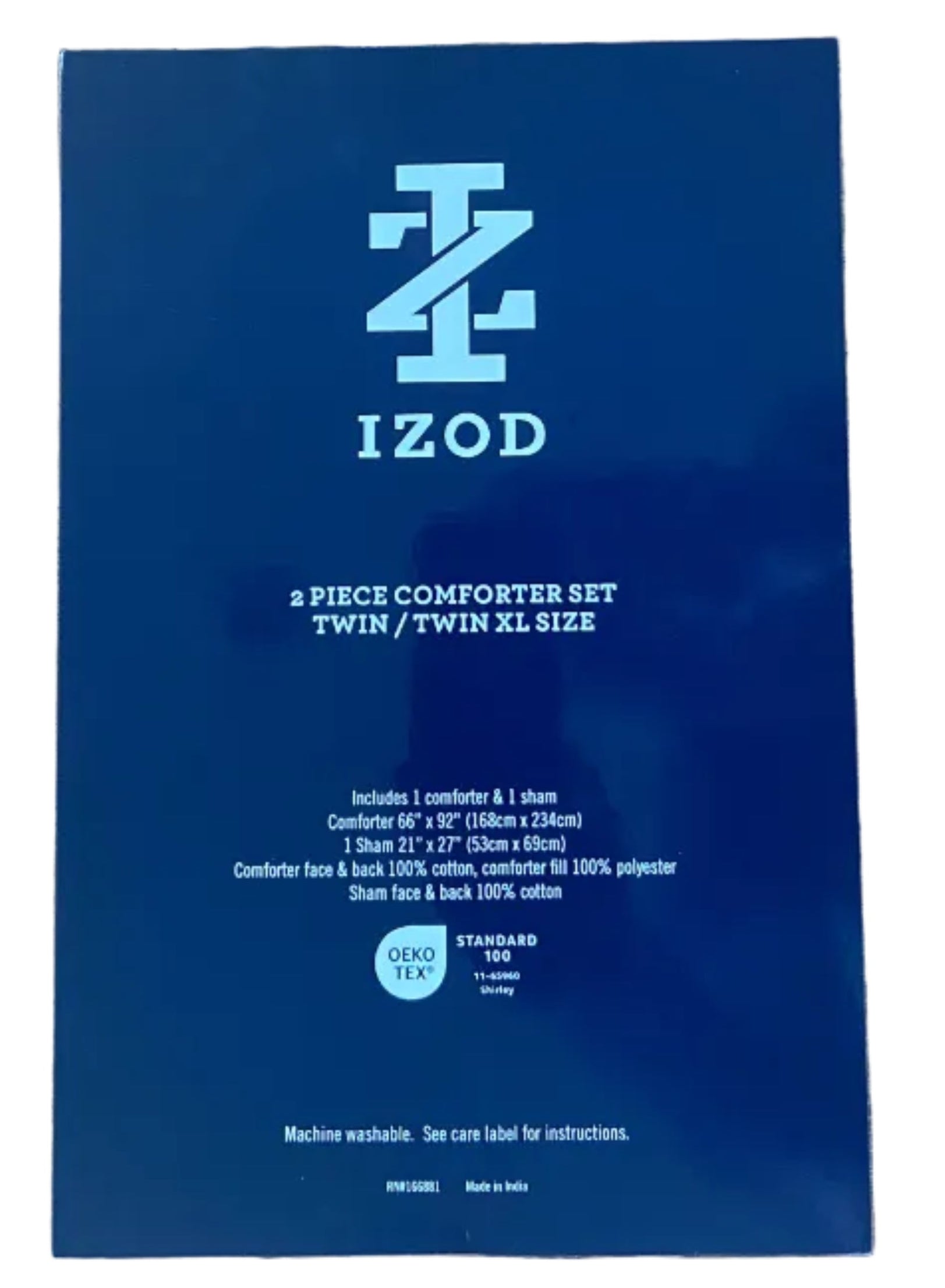 IZOD 2 PIECE COMFORTER SET (TWIN / TWIN XL)