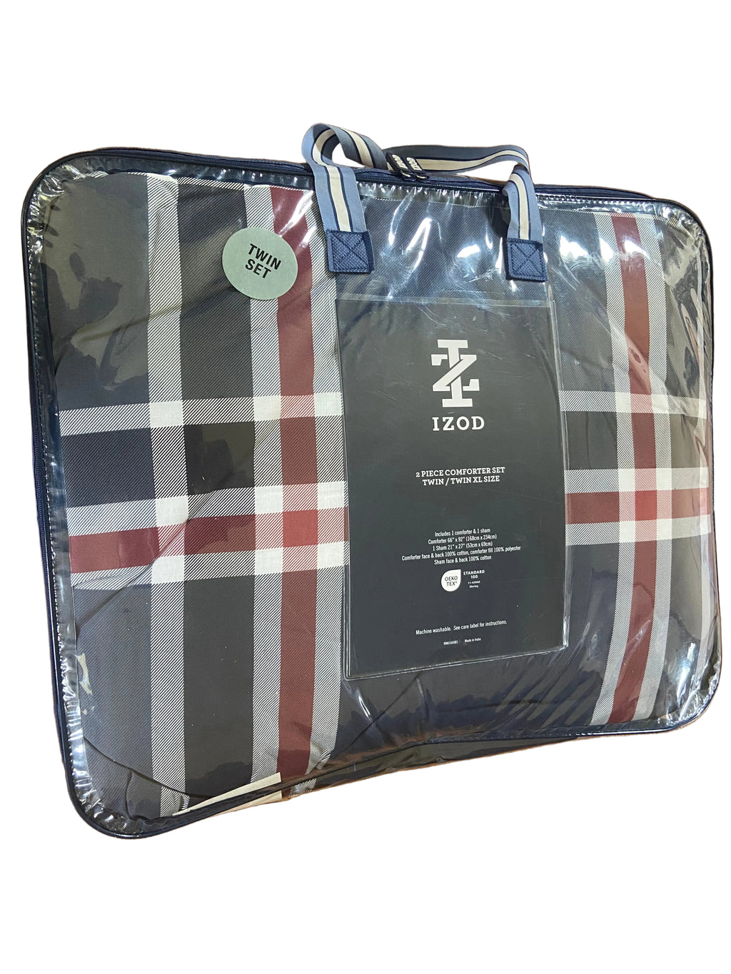 IZOD 2 PIECE COMFORTER SET (TWIN / TWIN XL)