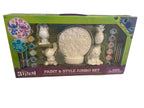 Disney Stitch DIY Paint Your Own Figurines Arts and Crafts Set for Kids, Jumbo Figurines, Paint, Paint Brush, Glitter, and Gem Adhesives