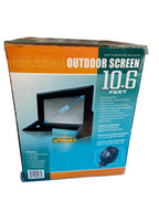 Big Fun Leisure, Inflatable 10.6' Outdoor Screen with Built-In Stand