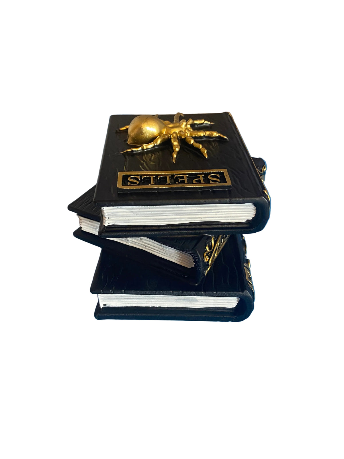 HALLOWEEN DECOR- BOOK OF SPELLS- (SET OF 2)