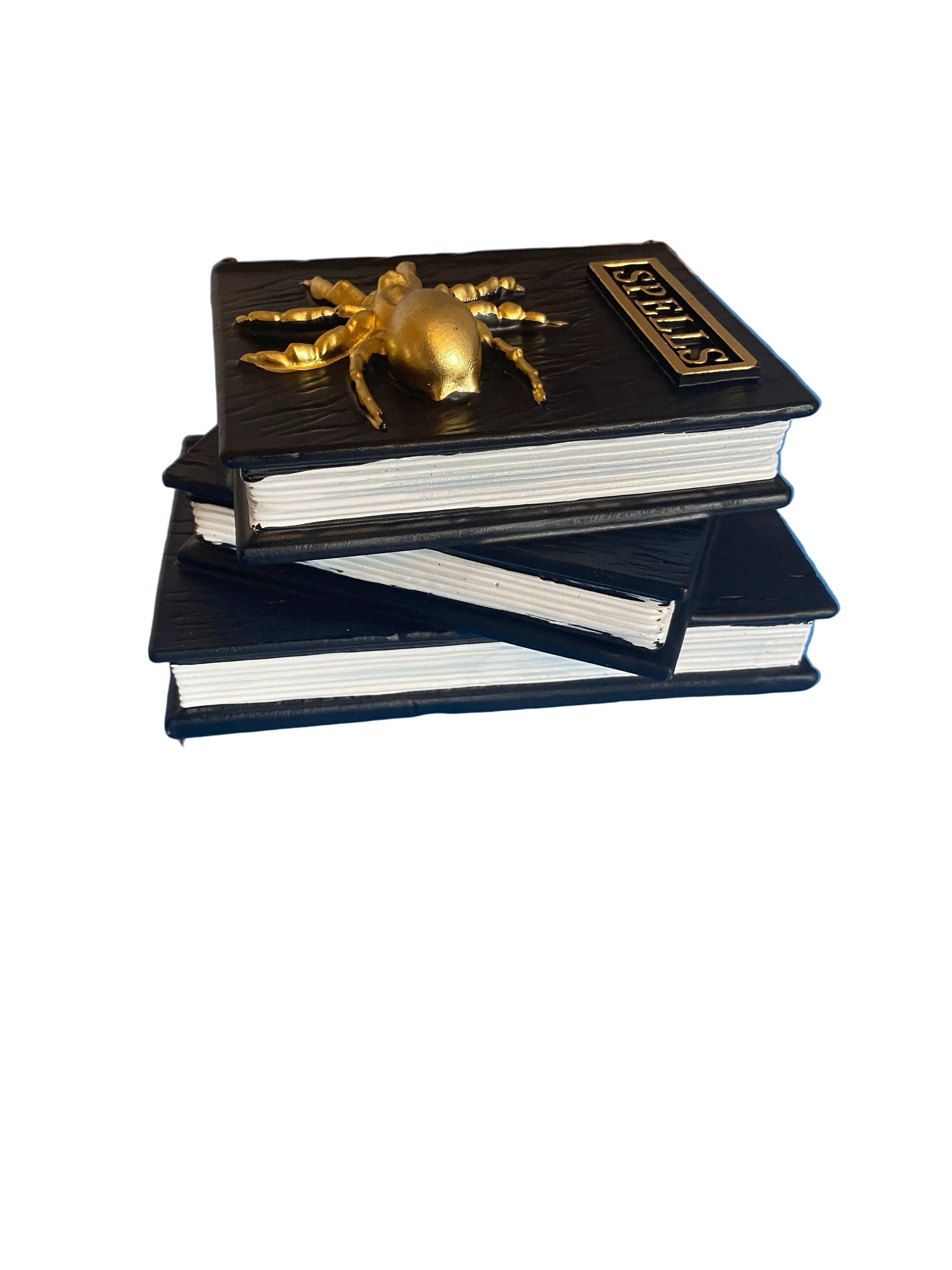 HALLOWEEN DECOR- BOOK OF SPELLS- (SET OF 2)