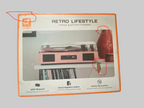 DANFI RETRO LIFESTYLE VINTAGE BLUETOOTH TURNTABLE (PINK)