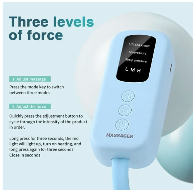 Electric Head Massager- Rechargable.