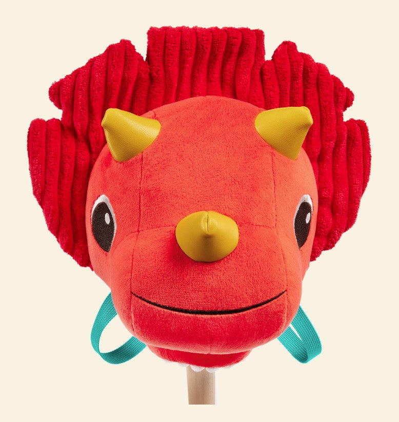 B-TOYS  Hop ‘n’ Ride – Tommy Triceratops