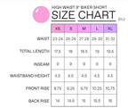 Yogalicious High Waist Squat Proof Side Pocket 9 inch Biker Shorts 2pr- (XSmall)