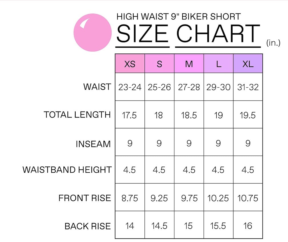 Yogalicious High Waist Squat Proof Side Pocket 9 inch Biker Shorts 2pr- (XSmall)