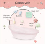 LullaBaby Doll Bathtub & Accessories Set for 14 inch Doll.