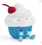 Glow Brights Plush LED Cupcake  with Sound -FAO Schwarz 11"