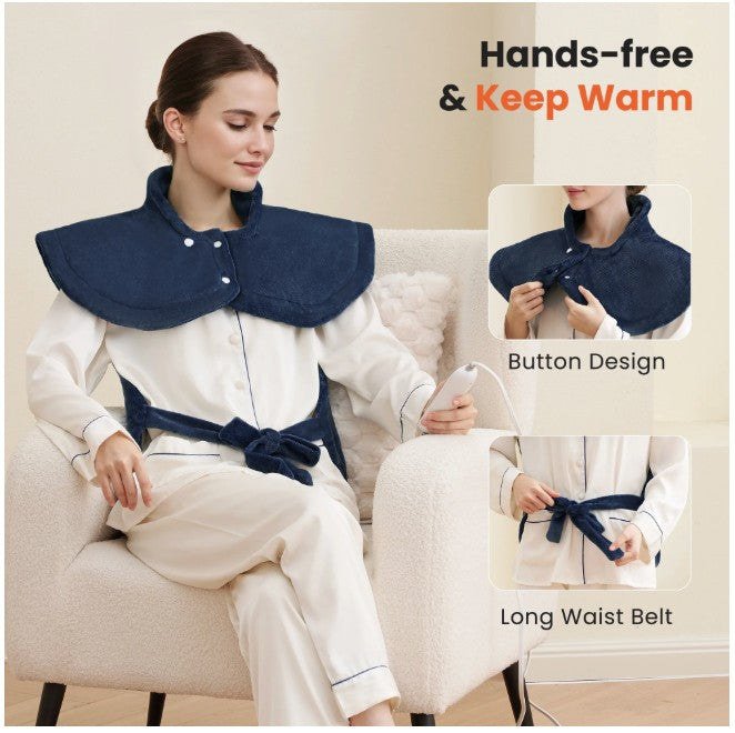 Maxkare Large Heating Pad for Back & Shoulder  24"x33"
