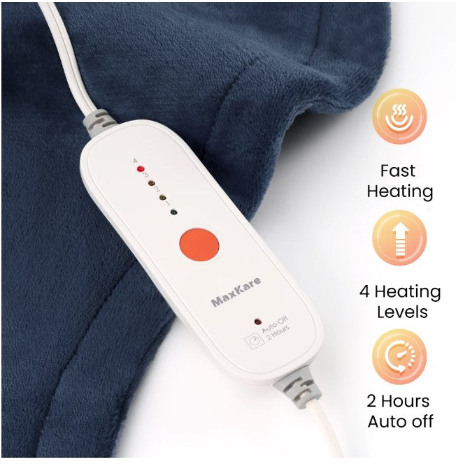 Maxkare Large Heating Pad for Back & Shoulder  24"x33"