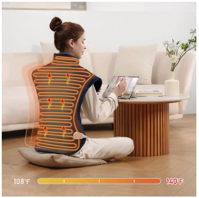 Maxkare Large Heating Pad for Back & Shoulder  24"x33"