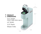 Keurig K-Mini Plus Single Serve K-Cup Pod Coffee Maker,  Misty Green