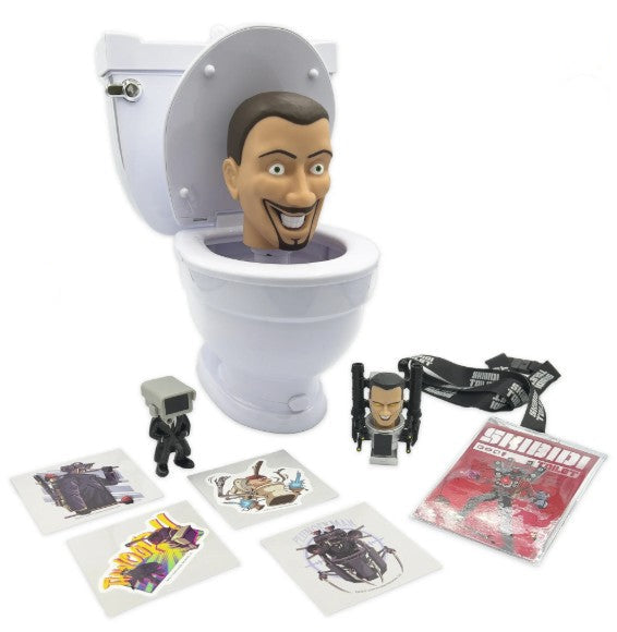 Skibidi Toilet Brand Mystery Surprise Toilet Toy Set