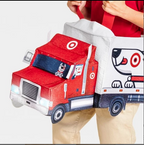 Light And Sound Bullseye Semi Truck Costume Vests  size (4-5T_)